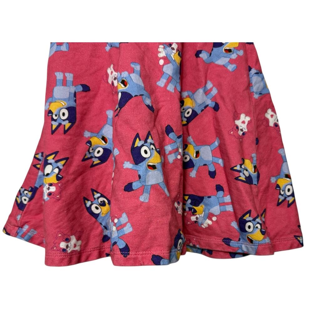 Girls Pink Bluey Dress | Size 5T - Picture 5 of 5